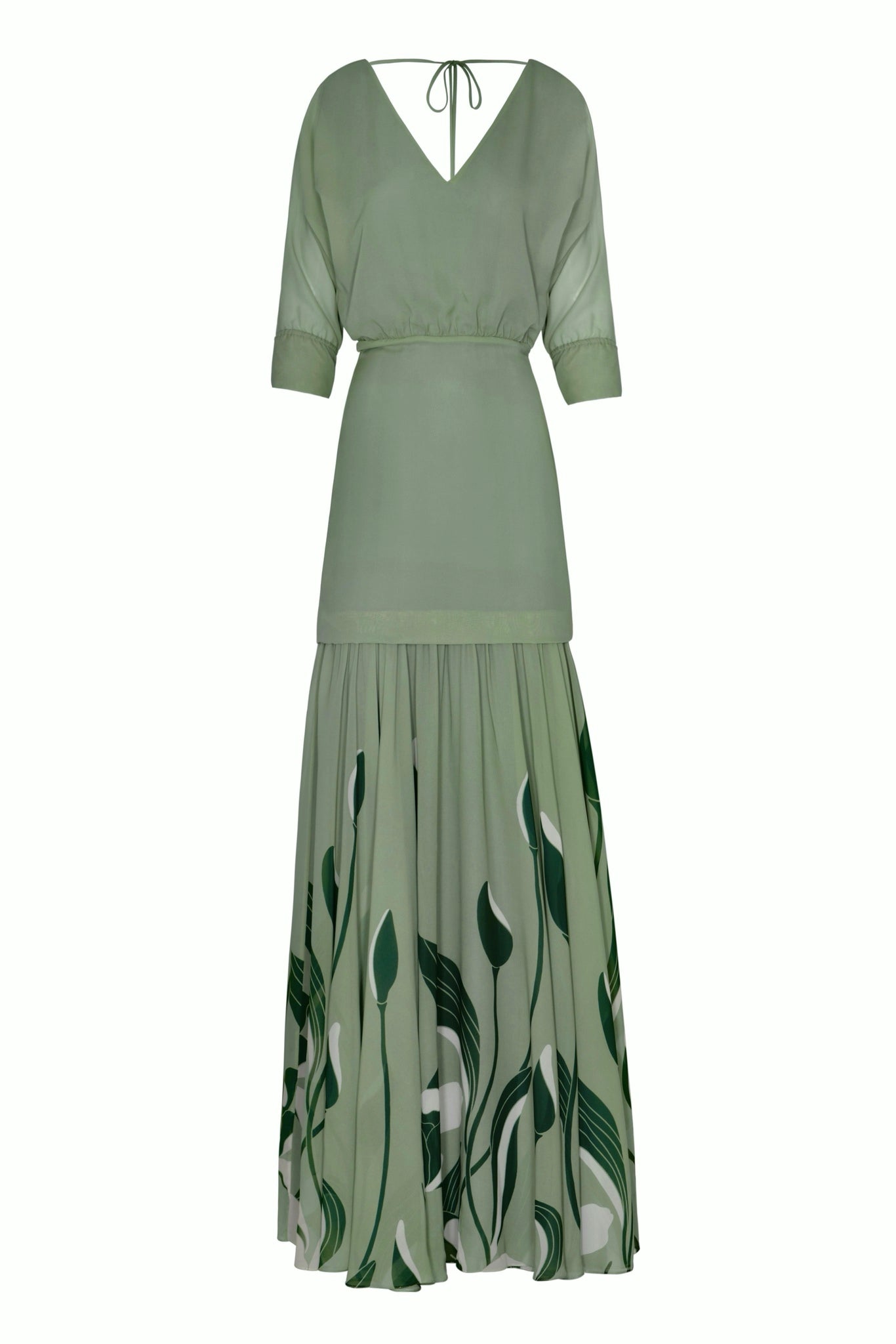 andres otalora green dress Que Energia Dress | ANDRES OTALORA