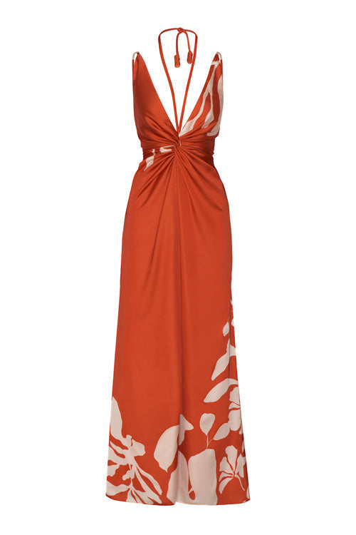 andres otalora mendra gathered jersey maxi dress Atreverse Dress/ formal events Material:75%Polyester+25%Cotton KissProm A-Line Spaghetti Strap Bin-4162019-3-SD2