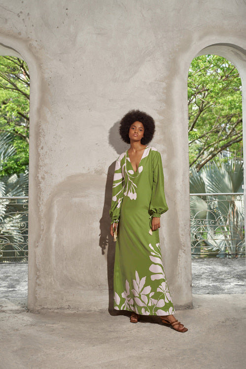 Dejarse encantar Maxi Dress/ Andres Otalora Dejarse encantar Maxi Dress/ Andres Otalora